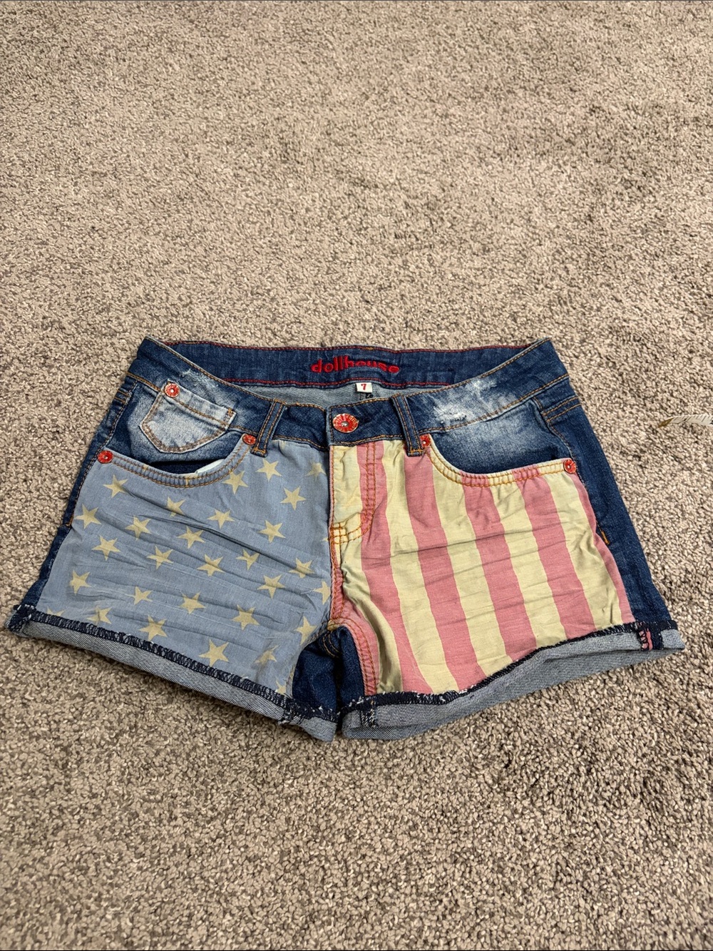 Size 7 dollhouse shorts